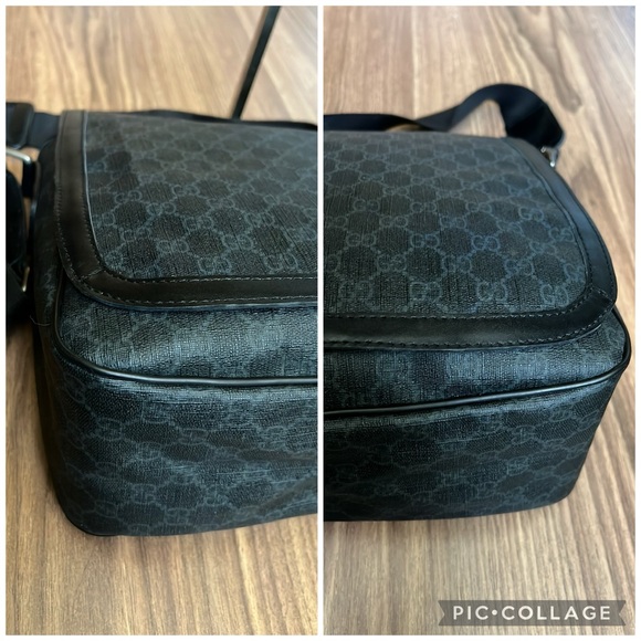 A198-  💯 % authentic Gucci messenger crossbody bag - Picture 15 of 16